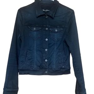 Mavi jeans black denim jacket